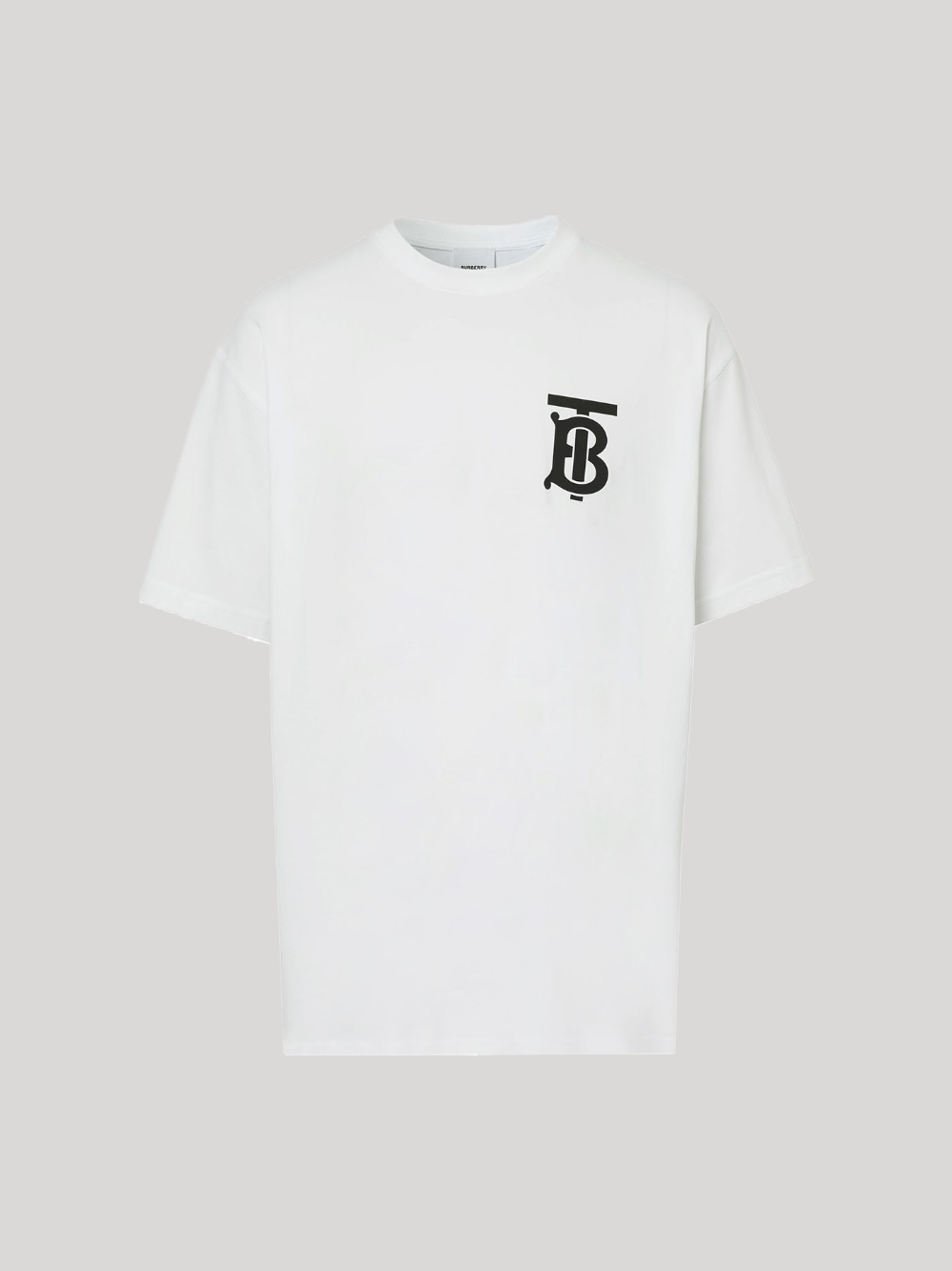 BURBERRY MONOGRAM  MOTIF COTTON T-SHIRT